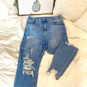 🦅 American Eagle Curvy Hi-Rise Jegging Next Level Stretch Long Jeans 🦅